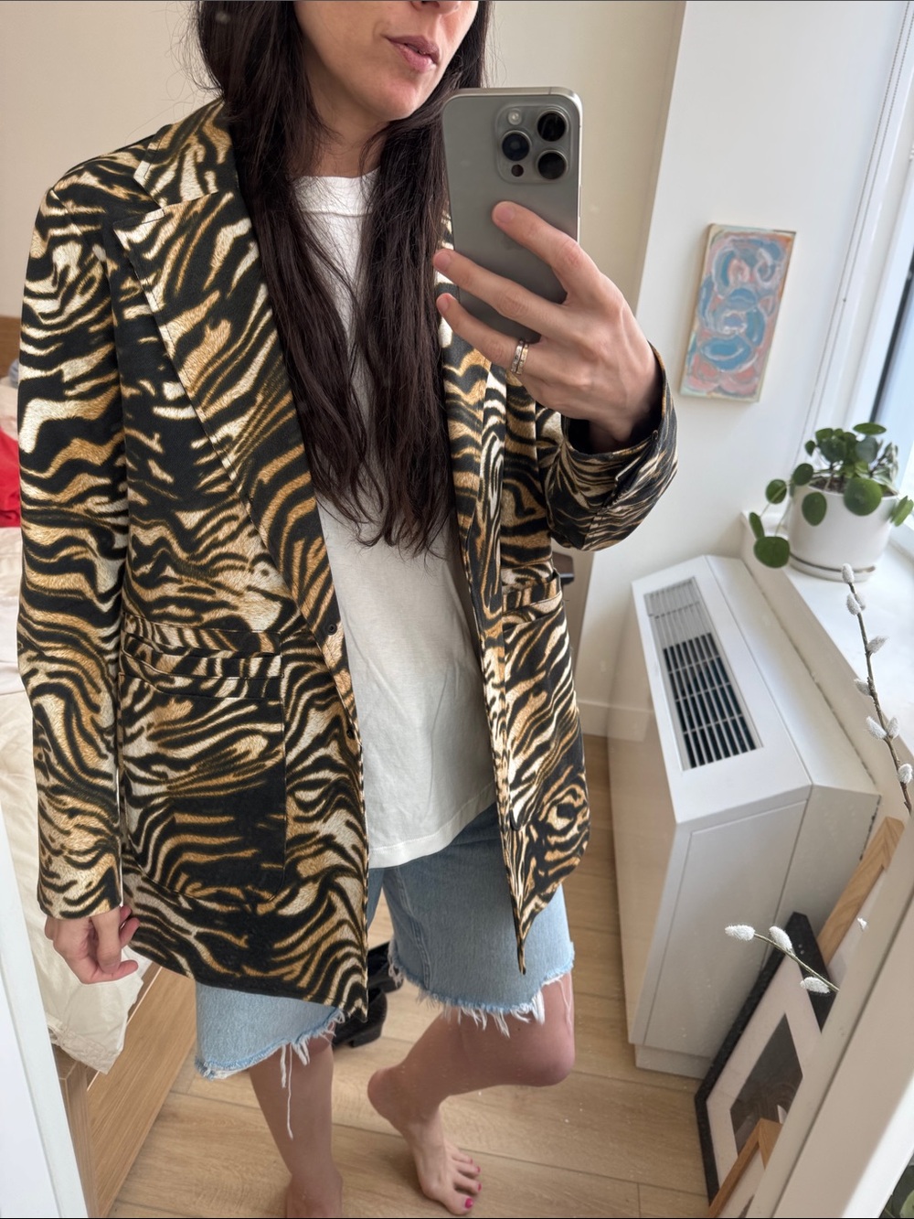 Rachel Comey tiger print blazer 2